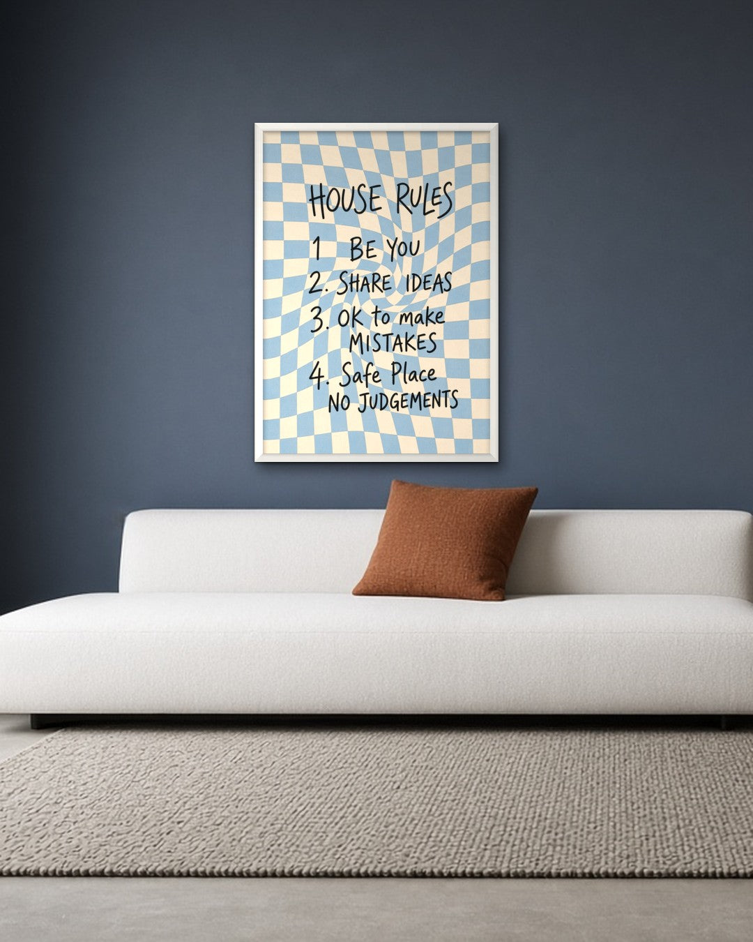 HOUSE RULES · Blue