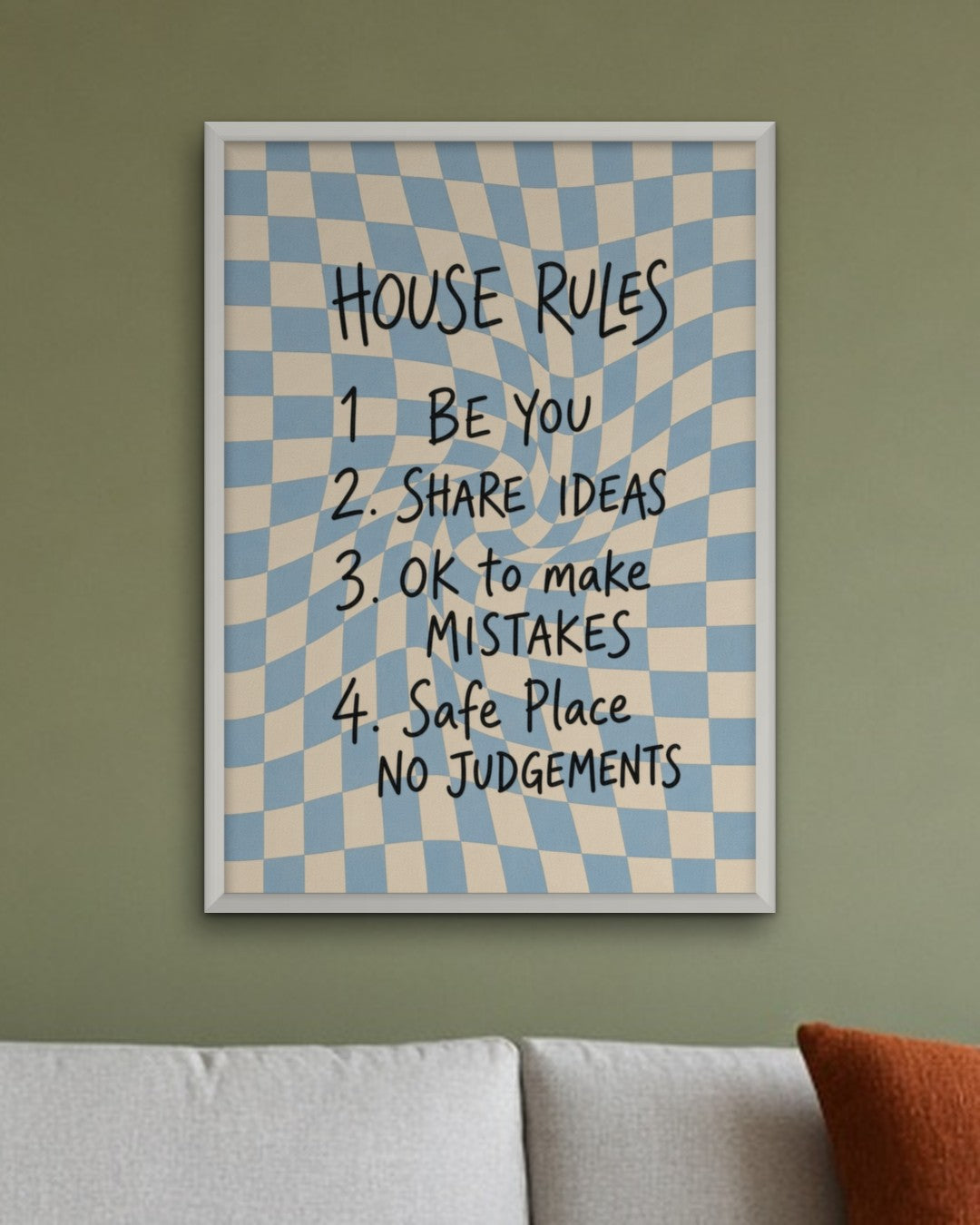HOUSE RULES · Blue
